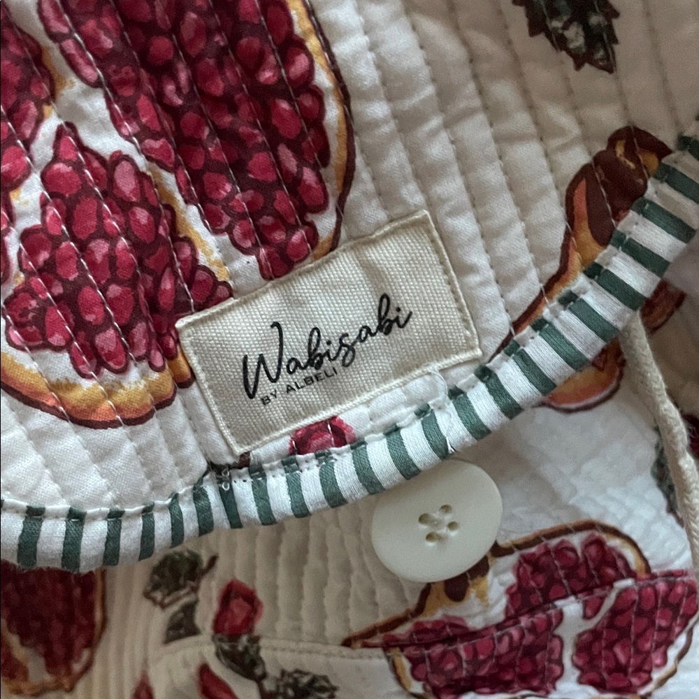 Vibrant Pomegranate Patterned Backpack - image 6